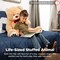 Best Choice Products 35in Giant Soft Plush Teddy Bear Stuffed Animal Toy w/ Bow Tie, Footprints